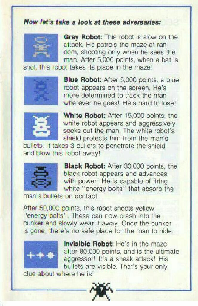 Night Stalker - Intellivision (Mattel) video game collectible - Main Image 2