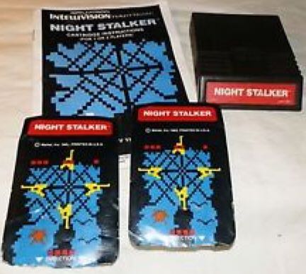 Night Stalker - Intellivision (Mattel Electronics - 1-2) video game collectible - Main Image 2