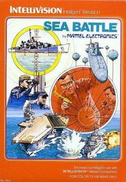 Sea Battle - Intellivision (Mattel Electronics) video game collectible - Main Image 1