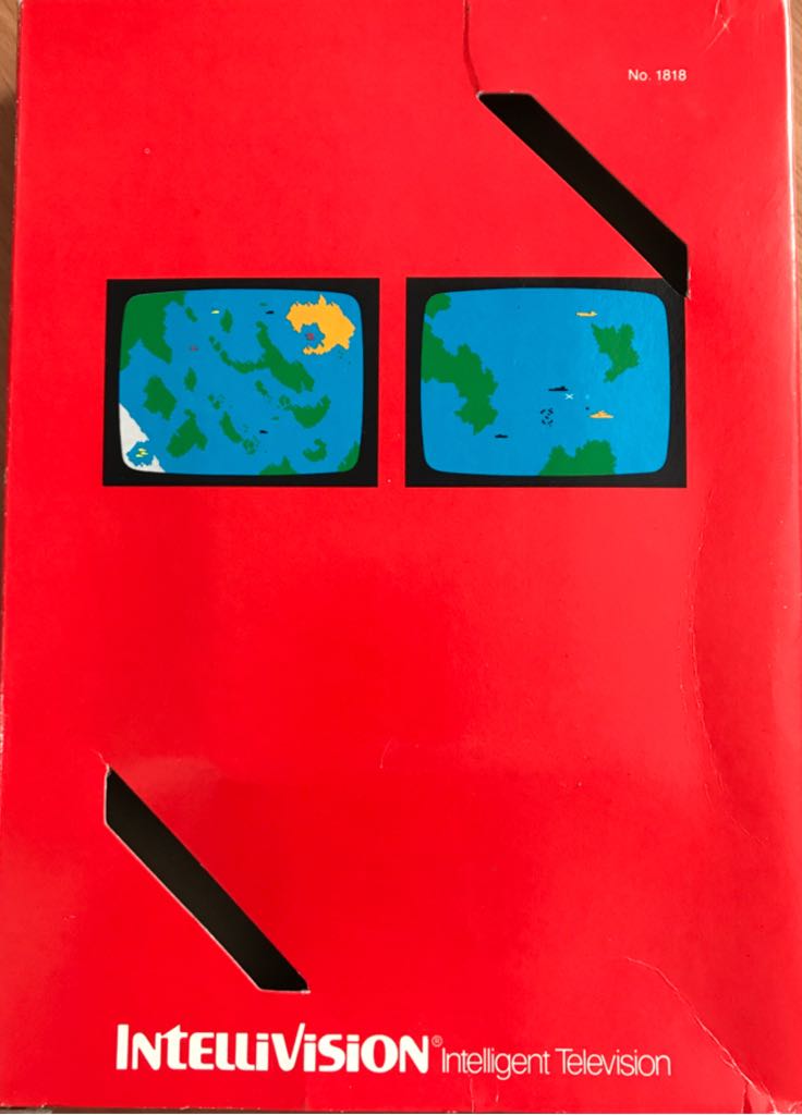 Sea Battle - Intellivision video game collectible - Main Image 2