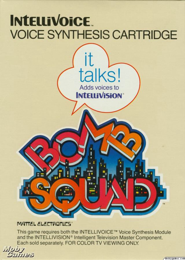 Bomb Squad - Intellivision video game collectible - Main Image 1