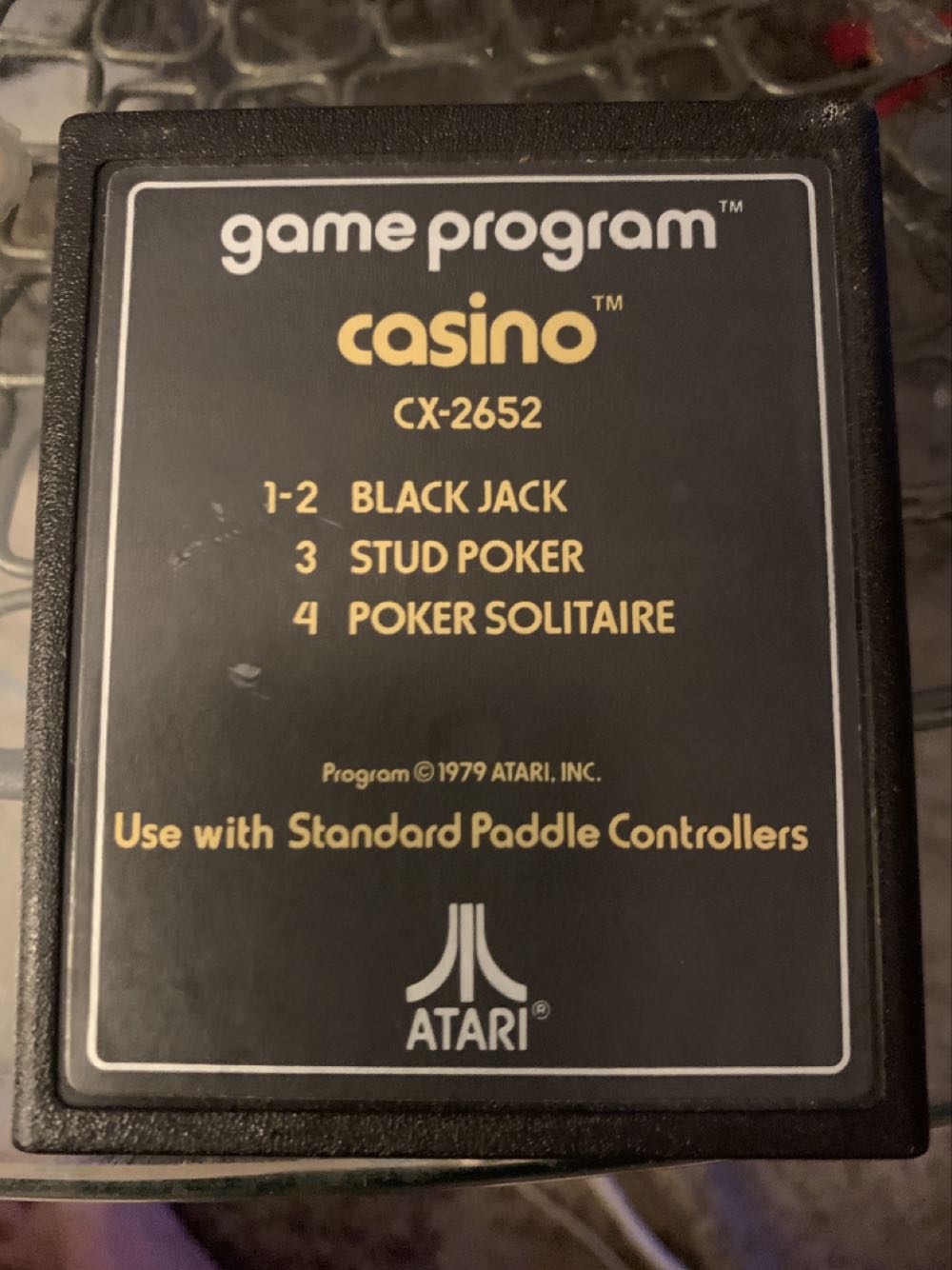 Casino - Atari 2600 video game collectible - Main Image 2