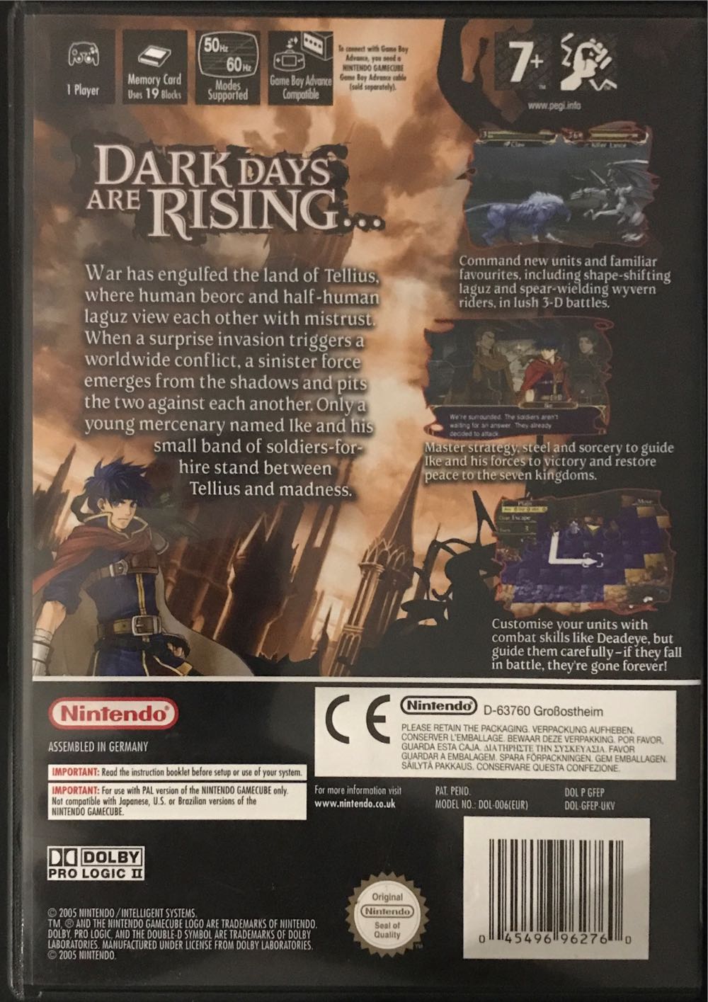 Fire Emblem: Path of Radiance - Nintendo GameCube (Nintendo - 1) video game collectible [Barcode 0045496962760] - Main Image 2