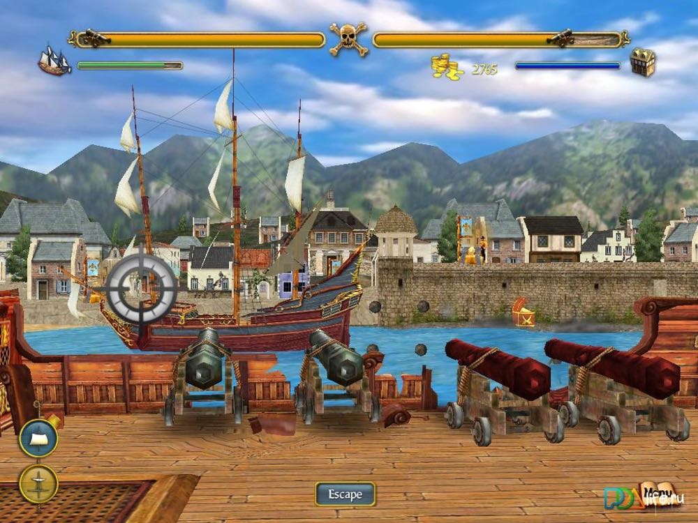 Sid Meier’s Pirates! - Sony PlayStation Portable (PSP) (2K Games - 1) video game collectible [Barcode 5026555282840] - Main Image 2