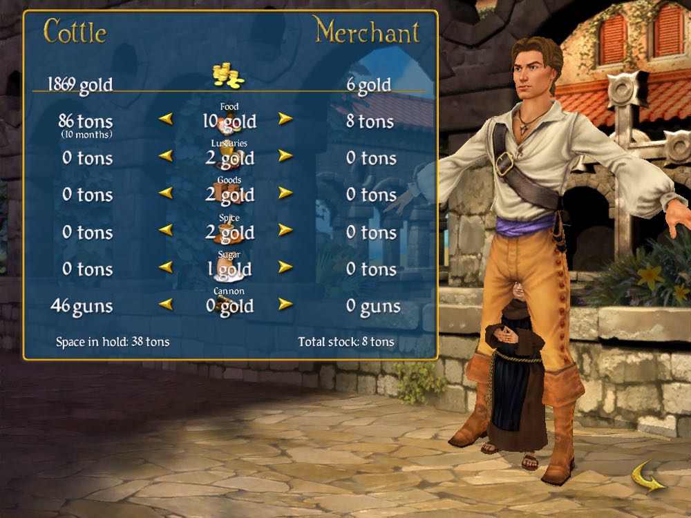 Sid Meier’s Pirates! - Sony PlayStation Portable (PSP) (2K Games - 1) video game collectible [Barcode 5026555282840] - Main Image 4