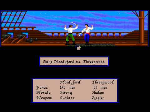 Sid Meier’s Pirates! - Commodore Amiga (Microprose Software) video game collectible - Main Image 4