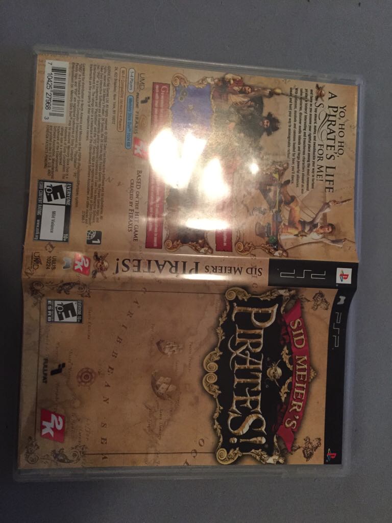 Sid Meier’s Pirates! - Sony PlayStation Portable (PSP) video game collectible - Main Image 1