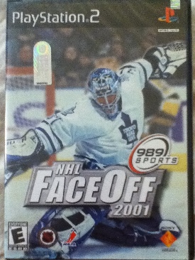 NHL FaceOff 2001 - Sony PlayStation 2 (PS2) video game collectible [Barcode 711719710448] - Main Image 1