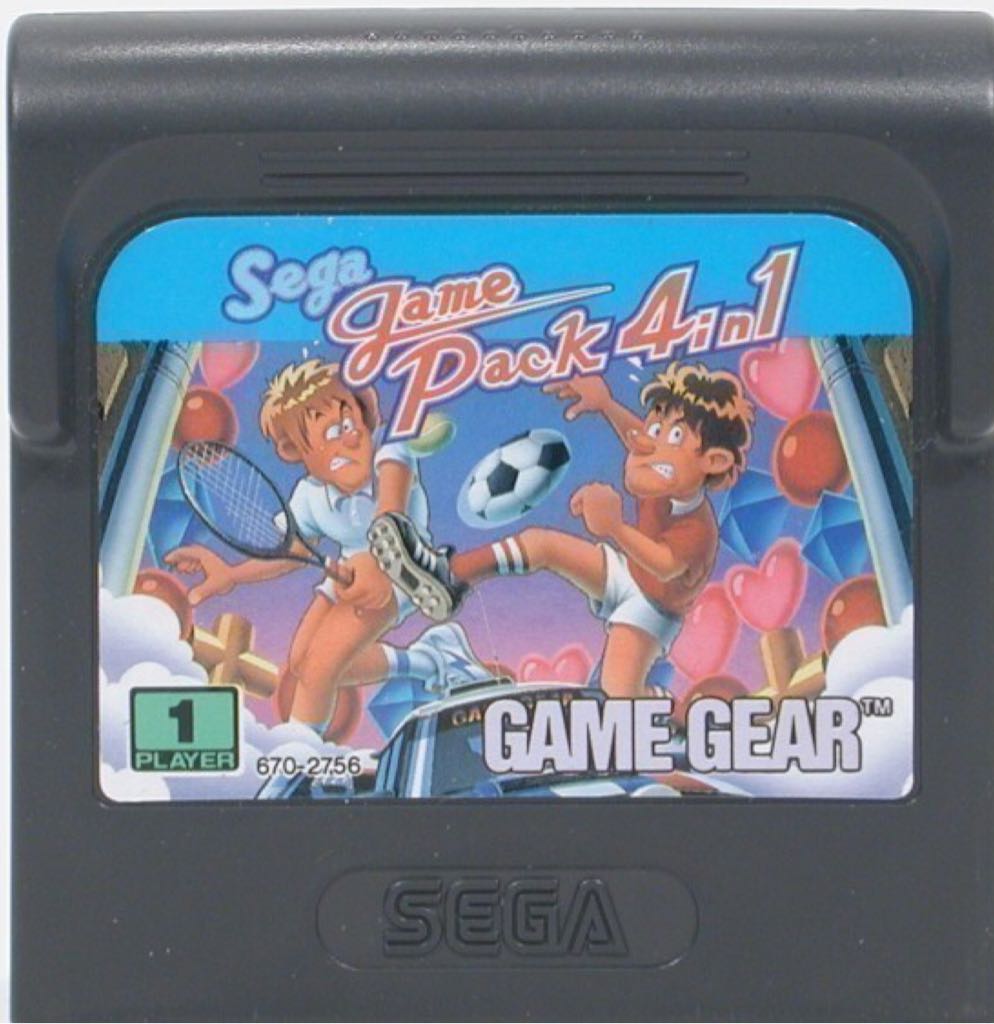 Sega Game Pack 4in1 - Sega Game Gear video game collectible - Main Image 2
