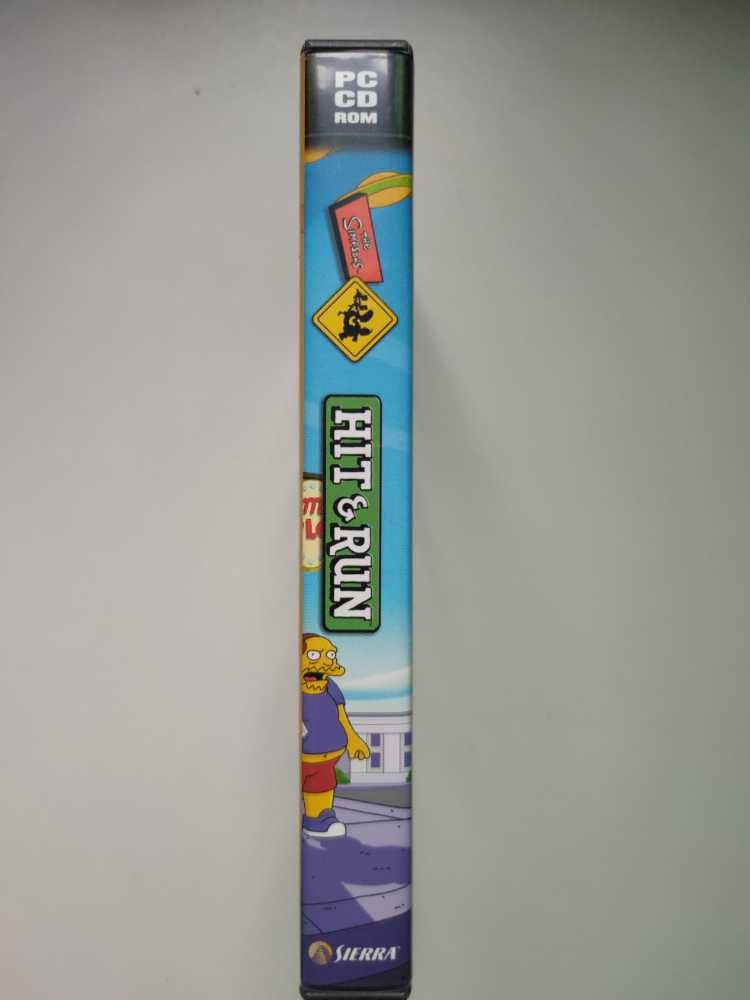 The Simpsons Hit & Run - PC (Sierra On-Line, Inc. - 1) video game collectible [Barcode 3348542180987] - Main Image 3