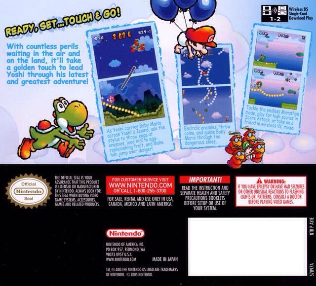 Yoshi Touch & Go - Nintendo Wii U Virtual Console (Nintendo) video game collectible [Barcode 8115126734257] - Main Image 2