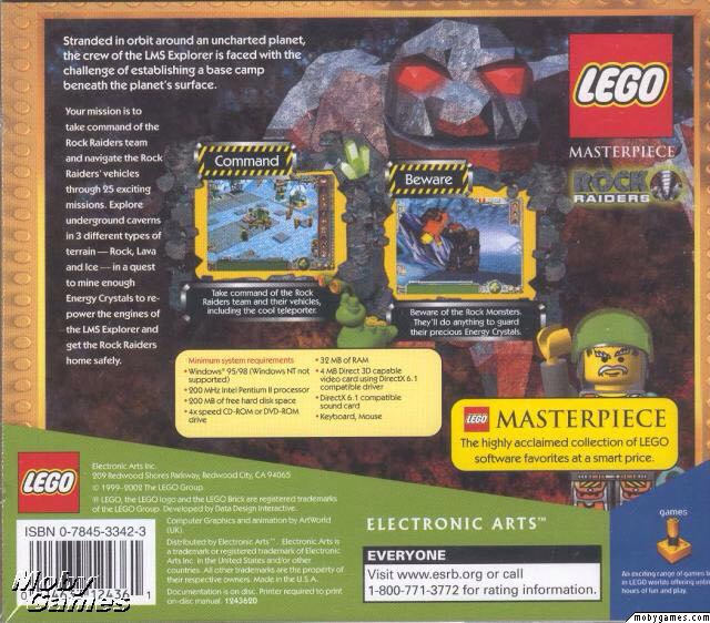 Lego Rock Raiders - PC (LEGO Media) video game collectible - Main Image 2