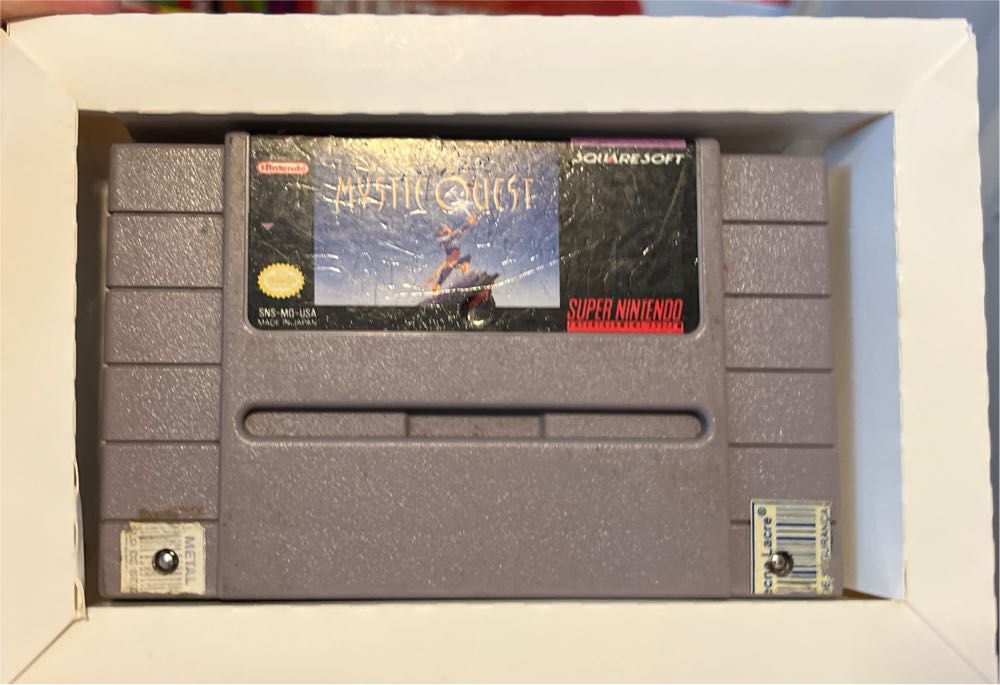 Final Fantasy: Mystic Quest - Nintendo Super Nintendo Entertainment System (SNES) (SquareSoft - 1) video game collectible [Barcode 094689121088] - Main Image 3