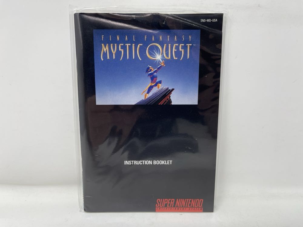 Final Fantasy: Mystic Quest - Nintendo Super Nintendo Entertainment System (SNES) (SquareSoft - 1) video game collectible [Barcode 094689121088] - Main Image 4