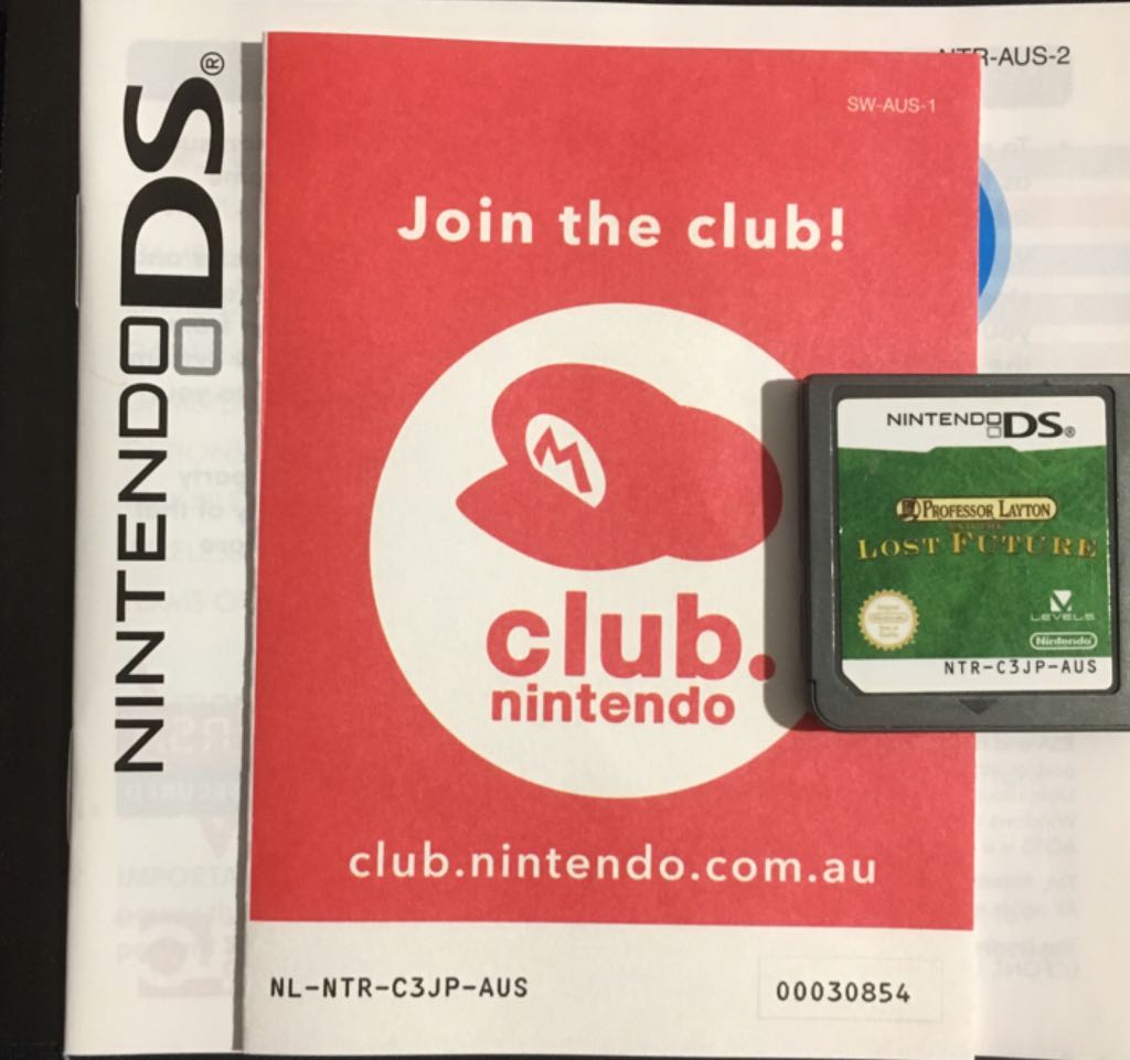 Professor Layton and the Lost Future - Nintendo DS (Nintendo) video game collectible [Barcode 045496470593] - Main Image 2