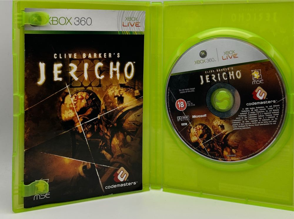 Clive Barker’s Jericho - Microsoft Xbox 360 (Codemasters - 1) video game collectible [Barcode 5024866333725] - Main Image 4