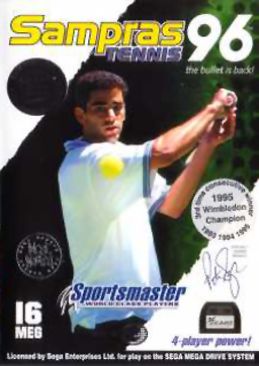 Sampras Tennis 96 - Sega Megadrive (Codemasters - 4) video game collectible [Barcode 5024866140453] - Main Image 1