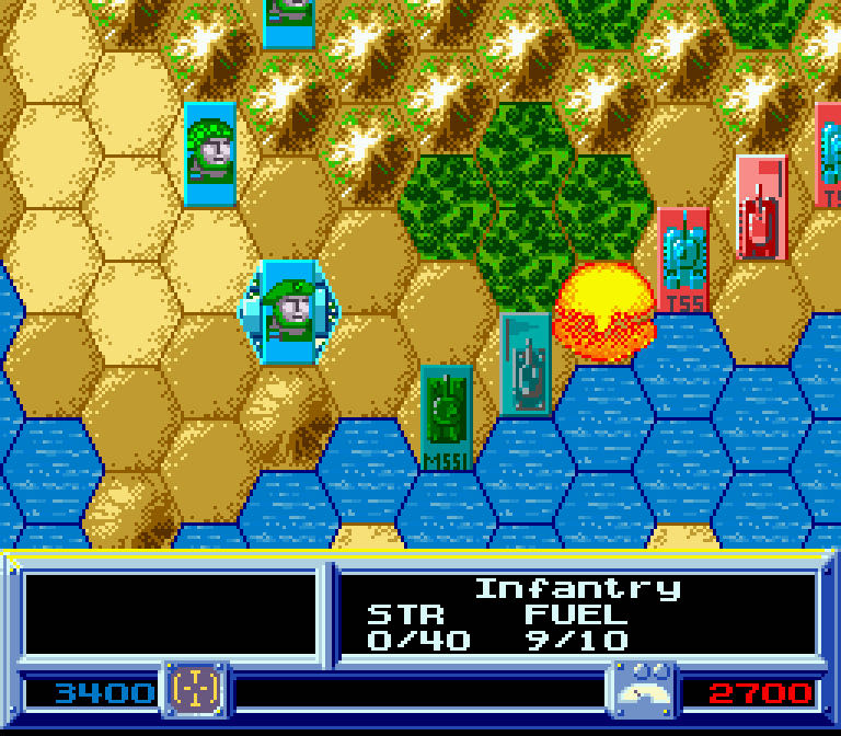 Super Conflict - Nintendo Super Nintendo Entertainment System (SNES) (VIC TOKAI INC.) video game collectible - Main Image 4