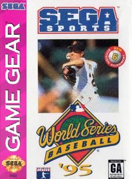World Series Baseball ’95 - Sega Game Gear video game collectible - Main Image 1