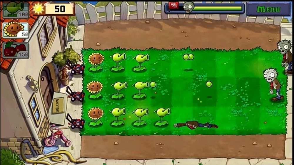 Plants Vs Zombies - Microsoft Xbox Live (Pop Cap - 1) video game collectible [Barcode 899214008236] - Main Image 4
