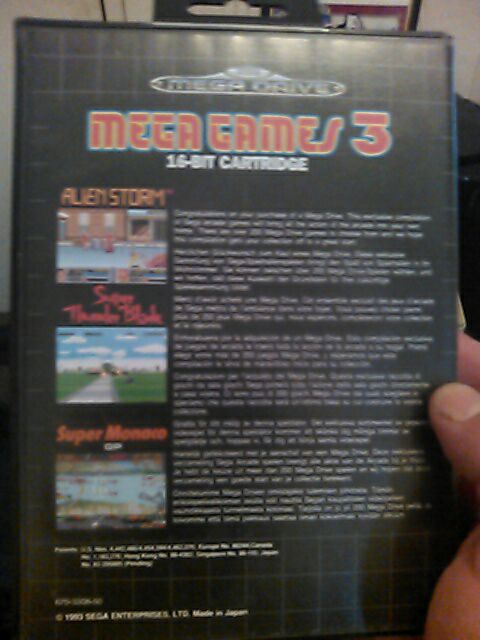 Mega Games 3 - Sega Mega Drive video game collectible - Main Image 2