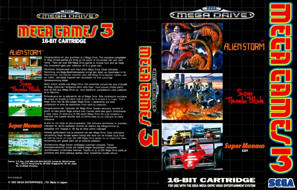 Mega Games 3 - Sega Mega Drive video game collectible - Main Image 2