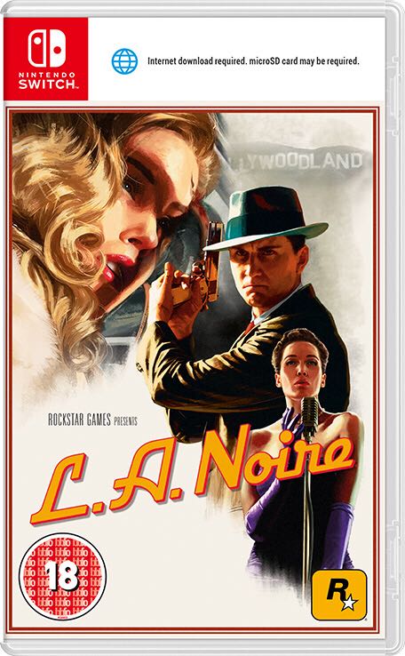 L.A Noire - Nintendo Switch (Rockstar - 1) video game collectible - Main Image 1