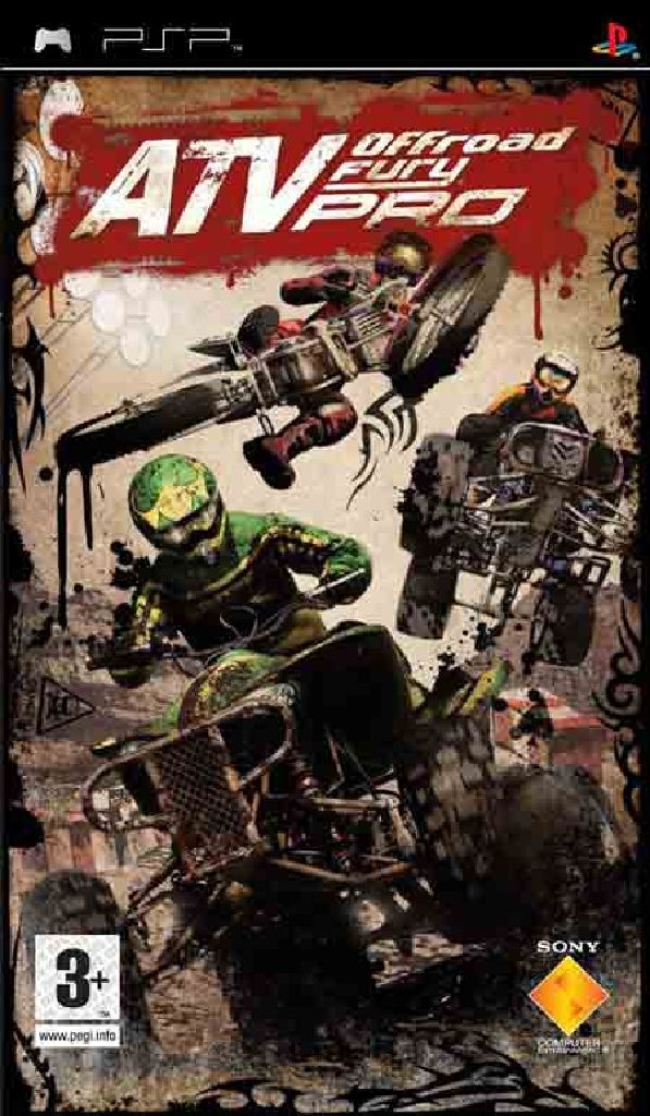 ATV Offroad Fury Pro - Sony PlayStation Portable (PSP) video game collectible [Barcode 711719190882] - Main Image 1