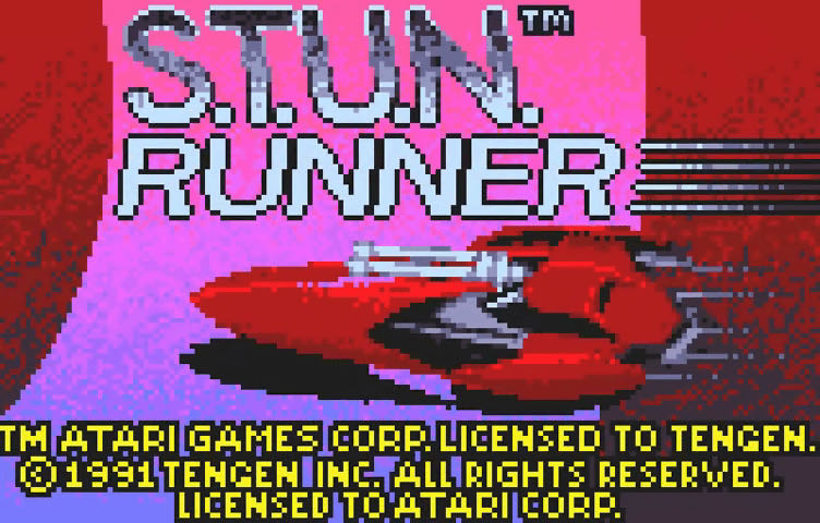 S.T.U.N. Runner - Atari Lynx (Atari Corporation - 1) video game collectible [Barcode 077000020376] - Main Image 3