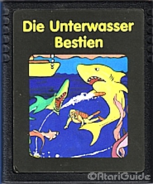 Die Unterwasser Bestien - Atari 2600 video game collectible - Main Image 1