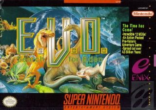 E.V.O.: Search for Eden - Nintendo Super Famicom (Enix - 1) video game collectible - Main Image 1