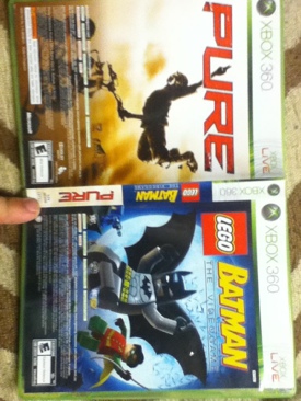 Lego Batman / Pure - Microsoft Xbox 360 video game collectible - Main Image 1