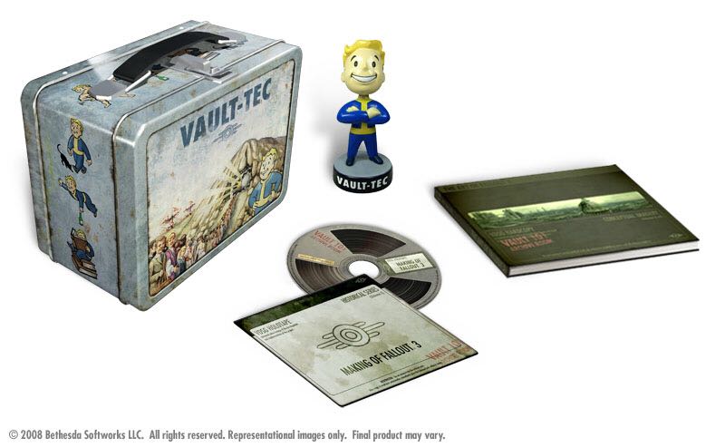 Fallout 3 Collector’s Edition - Microsoft Xbox 360 (Bethesda Softworks - 1) video game collectible [Barcode 093155126015] - Main Image 2