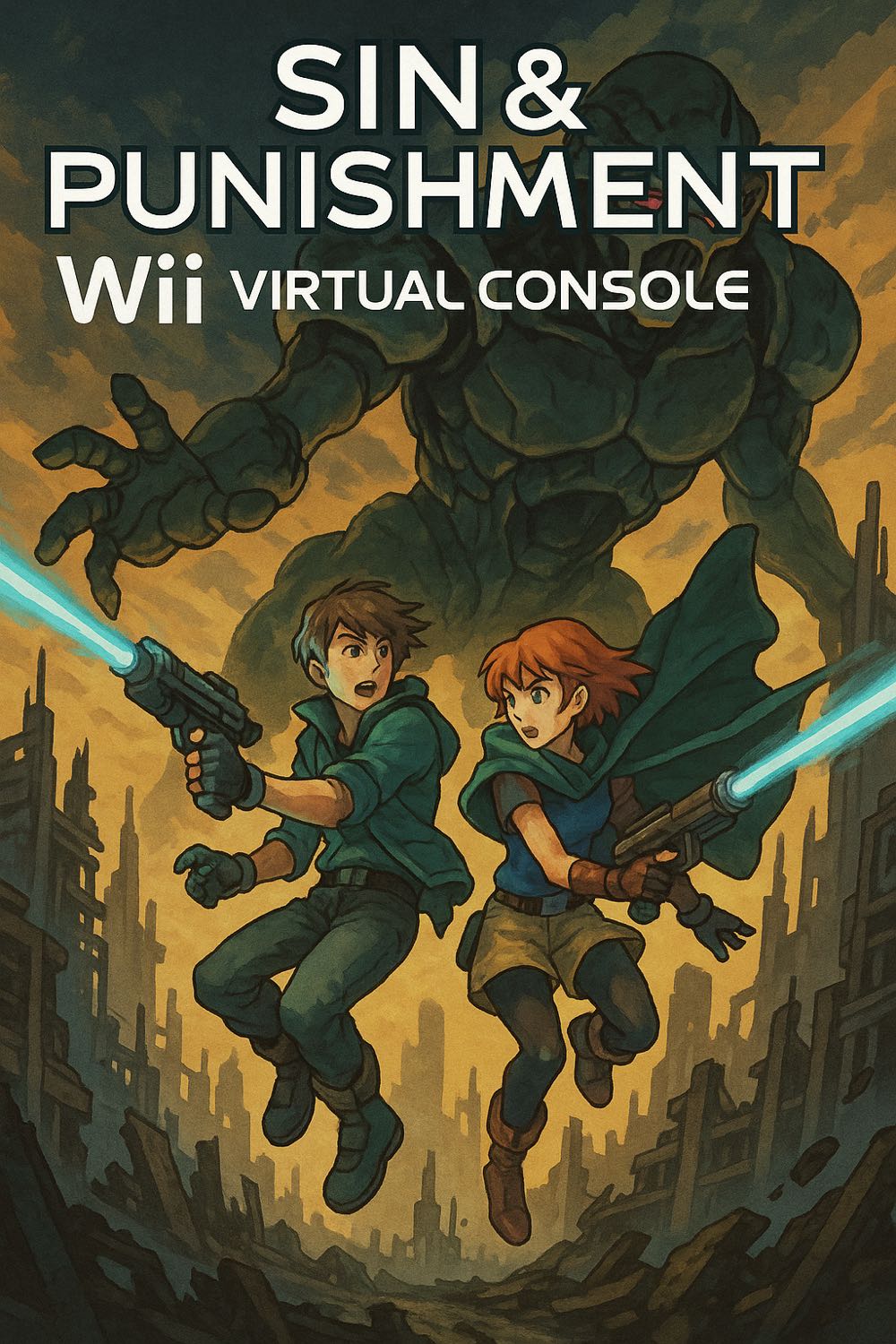 Sin & Punishment - Nintendo Wii Virtual Console video game collectible - Main Image 2