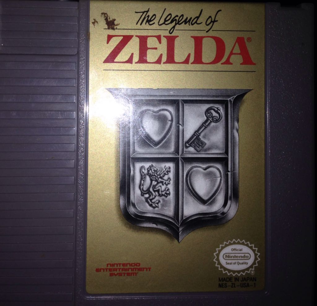 Legend Of Zelda - Nintendo Entertainment System (NES) video game collectible - Main Image 1