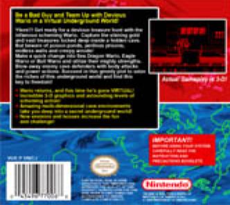 Virtual Boy: Wario Land - Nintendo Virtual Boy (Nintendo - 1) video game collectible - Main Image 2