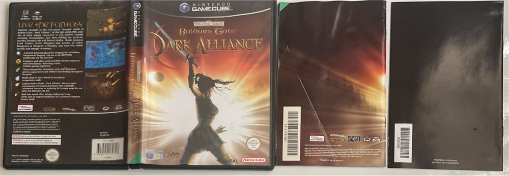 Baldur’s Gate: Dark Alliance - Nintendo GameCube (Interplay Entertainment - 1-2) video game collectible [Barcode 3348542174726] - Main Image 4