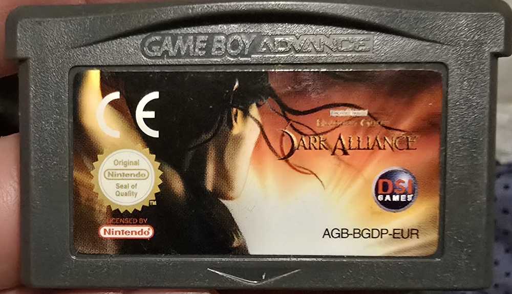 Baldur’s Gate: Dark Alliance - Nintendo Game Boy Advance (GBA) video game collectible - Main Image 3