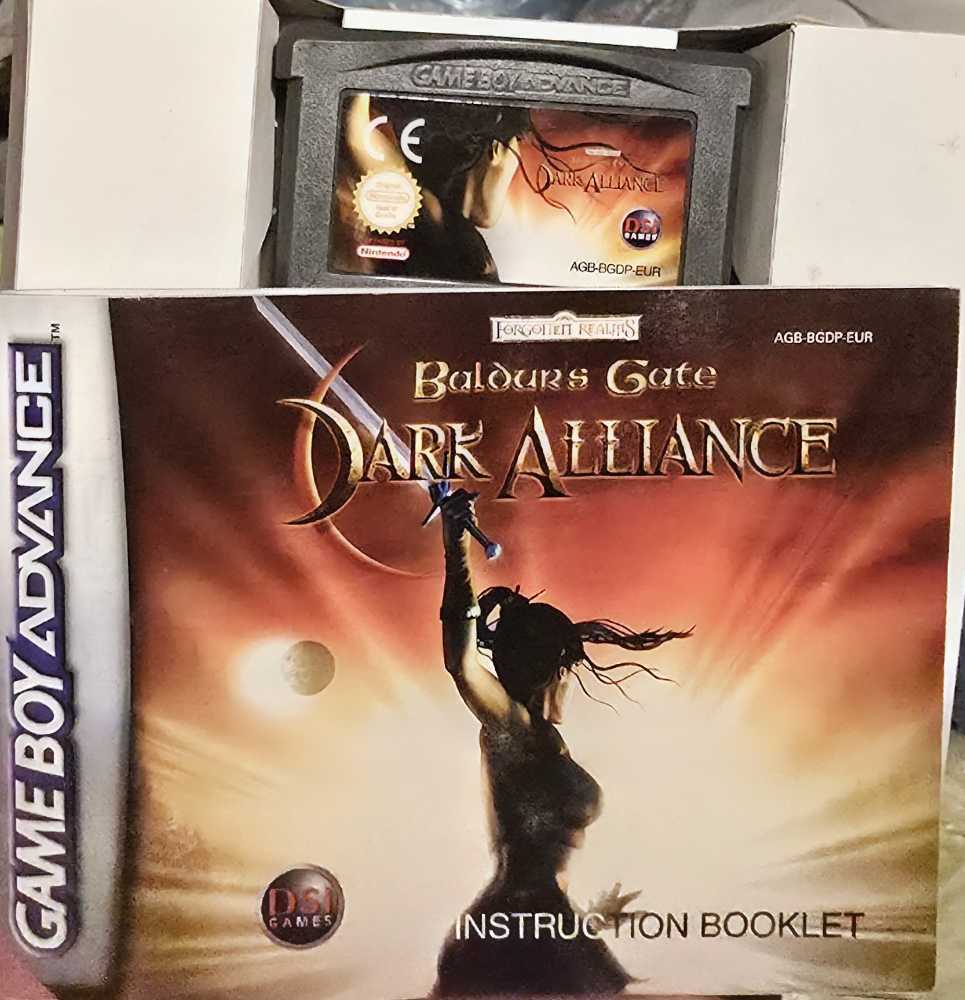 Baldur’s Gate: Dark Alliance - Nintendo Game Boy Advance (GBA) video game collectible - Main Image 4