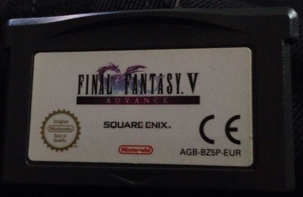 Final Fantasy V Advance - Nintendo Game Boy Advance (GBA) video game collectible - Main Image 1