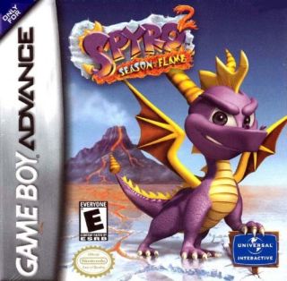 Spyro 2: Season Of Flame - Nintendo Game Boy Advance (GBA) (Universal Interactive - 1) video game collectible [Barcode 020626714938] - Main Image 1