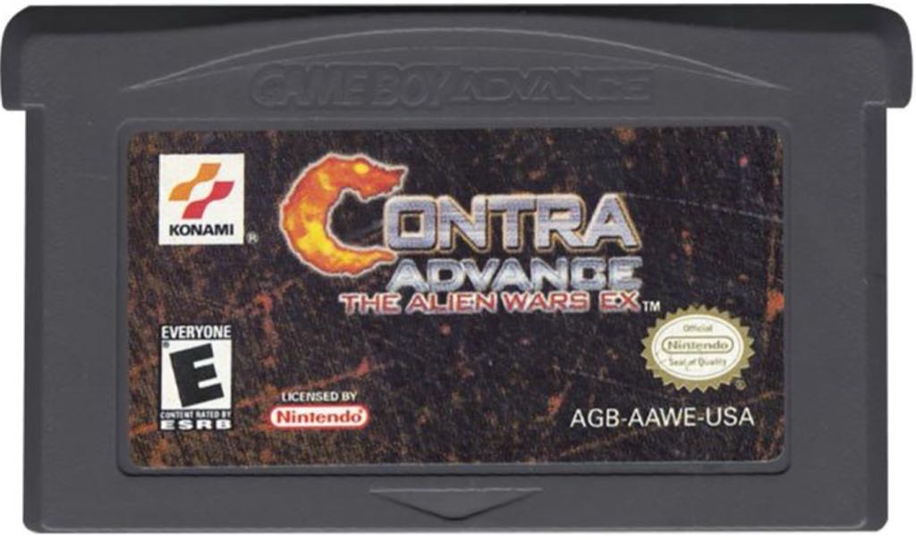 Contra Advance: The Alien Wars EX - Nintendo Game Boy Advance (GBA) (Konami - 1) video game collectible [Barcode 4012927080399] - Main Image 2