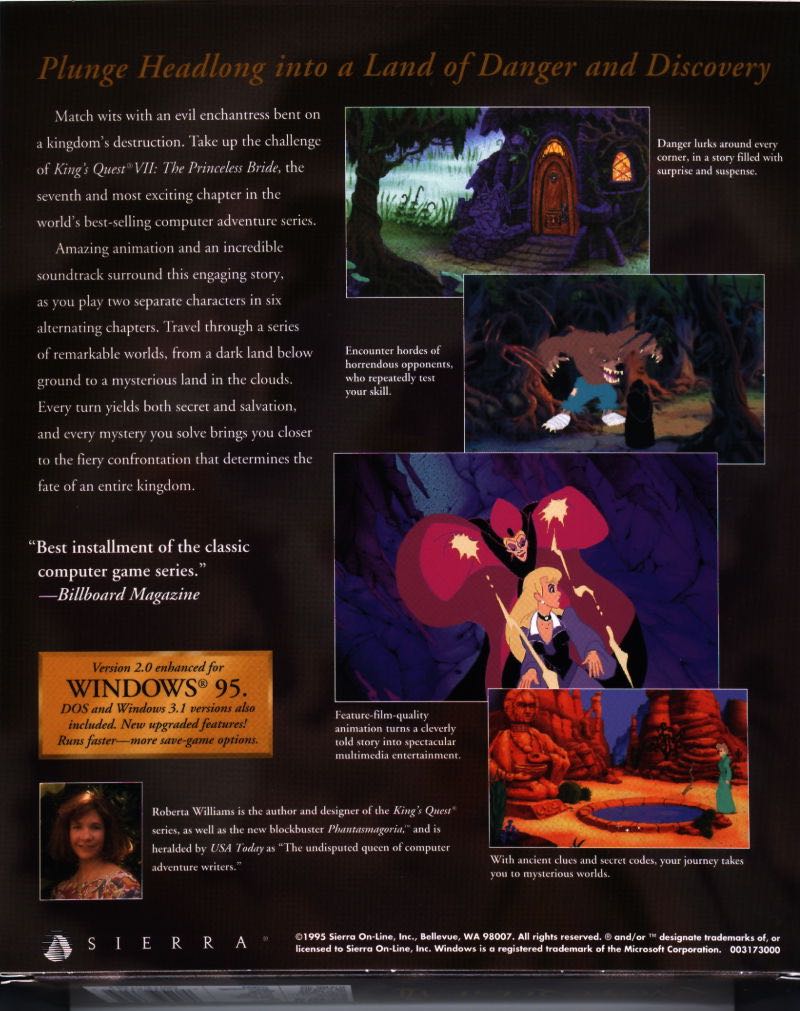 Kings Quest - PC (Sierra) video game collectible - Main Image 2