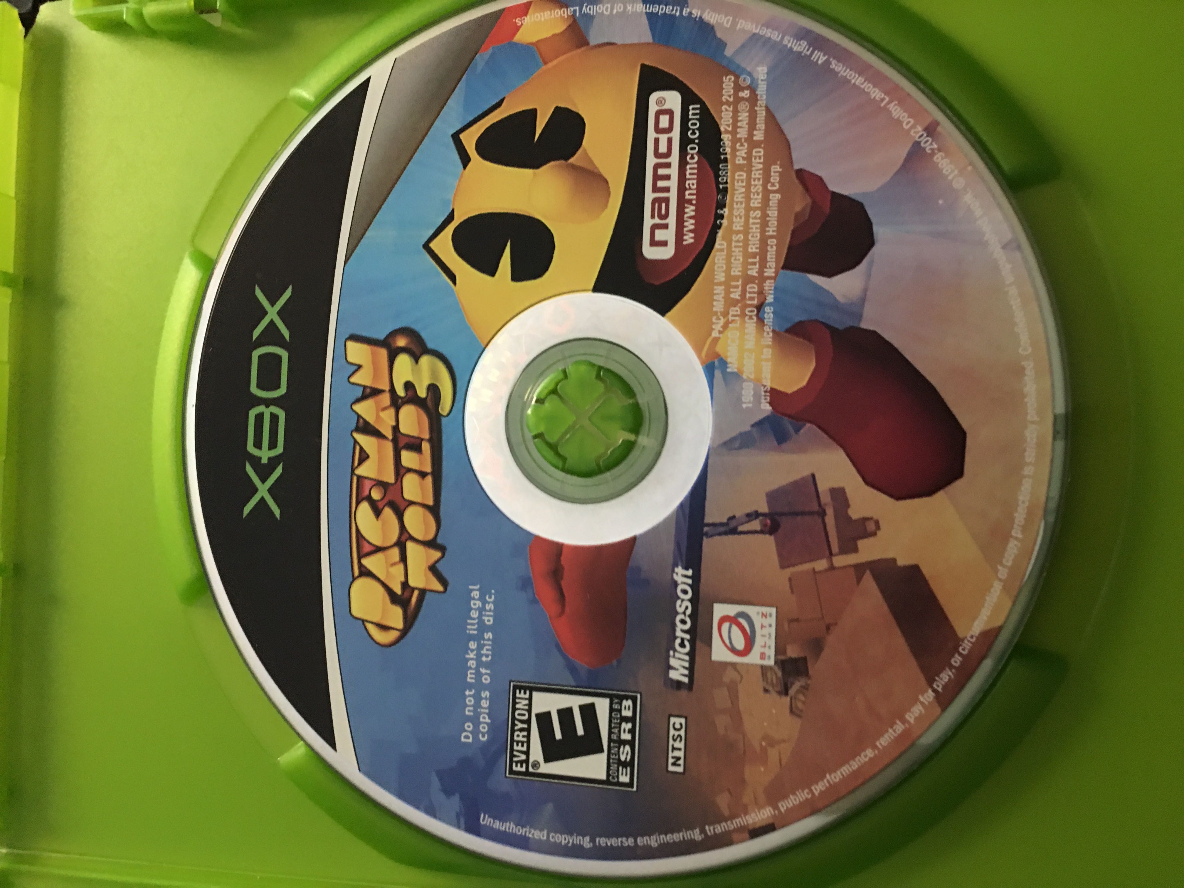 Pac-Man World 3 - Microsoft Xbox (Namco - 1) video game collectible [Barcode 722674200110] - Main Image 3