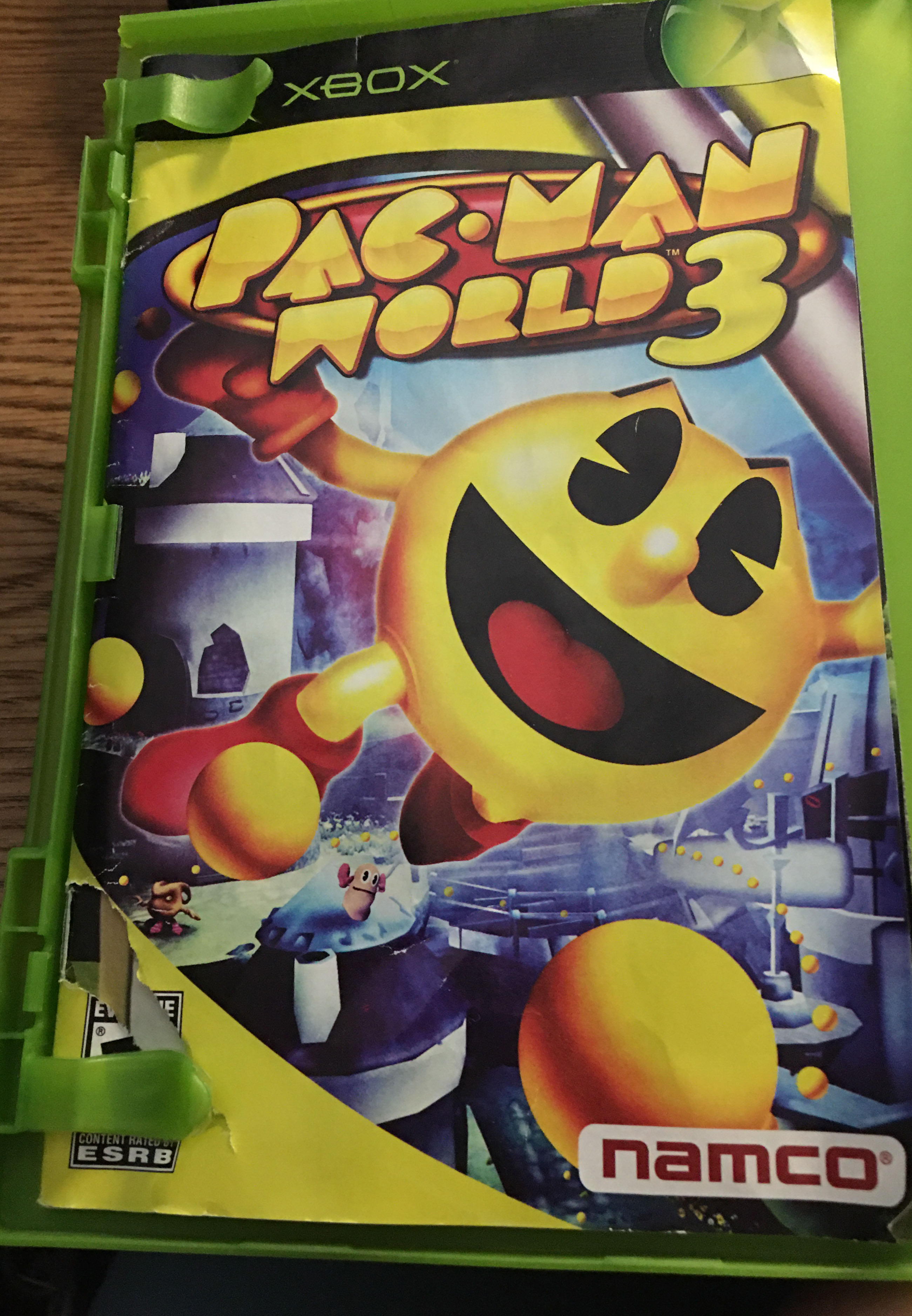 Pac-Man World 3 - Microsoft Xbox (Namco - 1) video game collectible [Barcode 722674200110] - Main Image 4