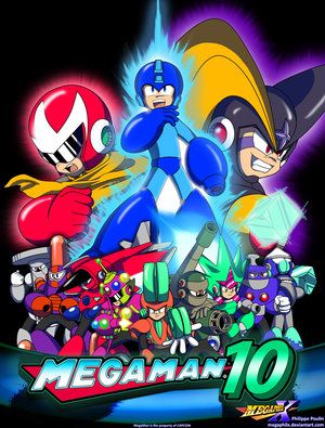 Megaman 10 - Sony PlayStation 3 (PS3) (1) video game collectible - Main Image 1