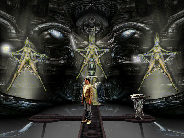 Dark Seed - Sega Saturn (Gaga Communications Inc. - 1) video game collectible [Barcode 4902333100012] - Main Image 3