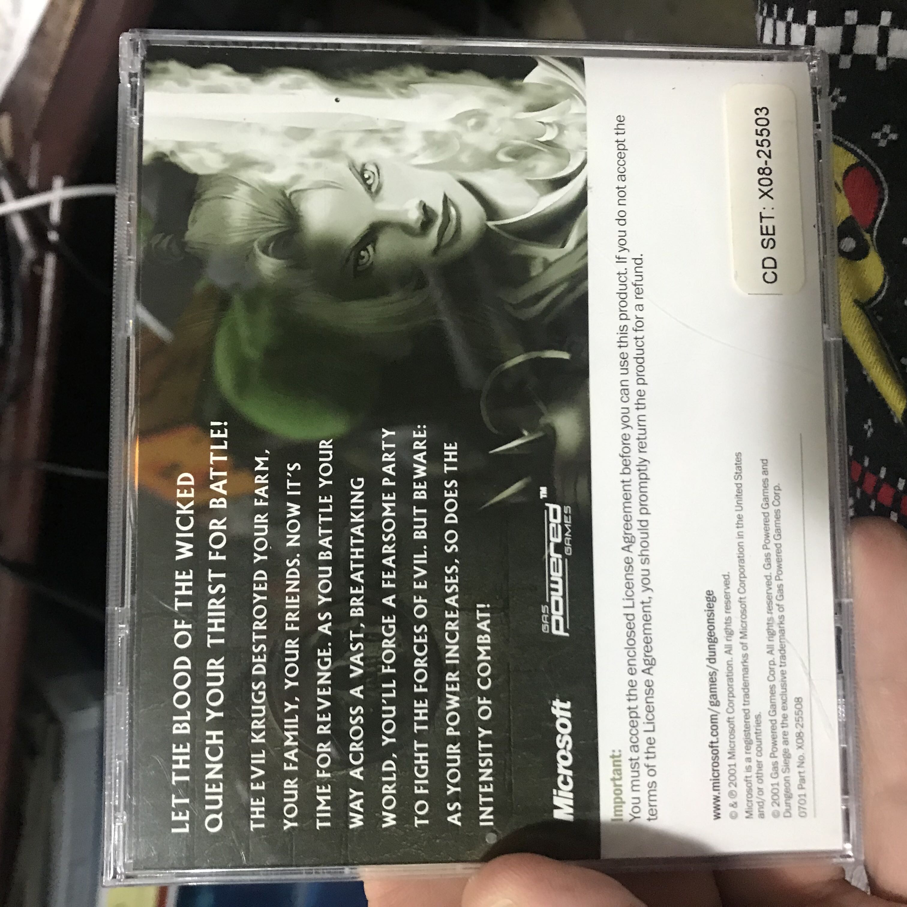 Dungeon Siege - PC (Microsoft) video game collectible [Barcode 5017783016215] - Main Image 2