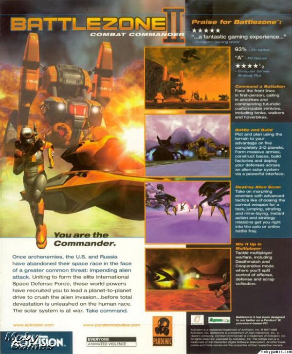 Battlezone 2 - PC (Activision - 1) video game collectible [Barcode 4028844003434] - Main Image 2