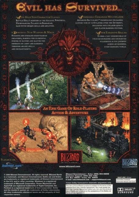 Diablo 2 - PC (Blizzard Entertainment - 1) video game collectible [Barcode 4603752004294] - Main Image 2